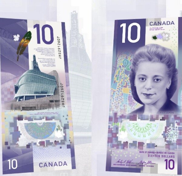 CAD $10 Bills
